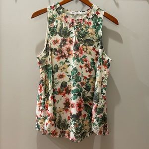 Rose + Olive Tank